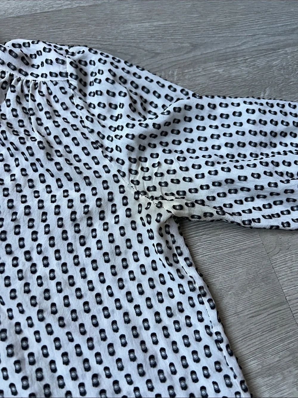 J.Crew Long-Sleeve Silk Blouse